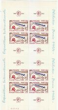 Francia 1964 Mi 1480 Sc 1100 PHILATEC foglio di 8 MNH CV 270$ Postrider LUXE **