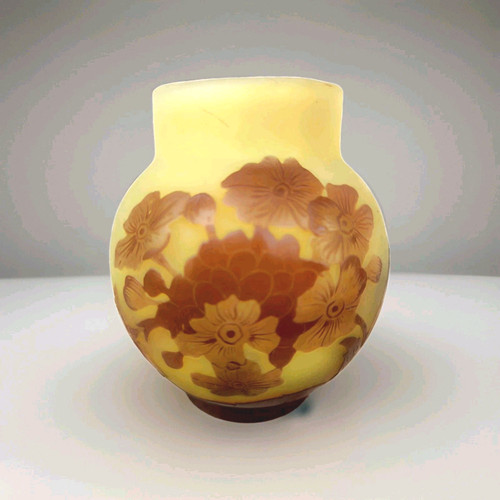 Galle miniature vase - miniature, boule