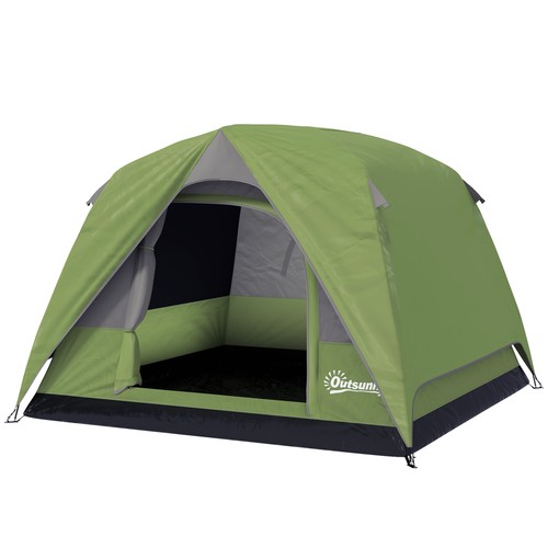 Outsunny tenda campeggio - tenda, 3