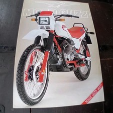MOTO GUZZI V65 TT ENDURO BROCHURE UFFICIALE ORIGINALE 1985
