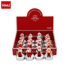 Set 12 Pezzi Candele a Forma