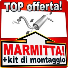 Silenziatore Posteriore per