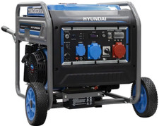 Generatore di corrente inverter Hyundai 7,5 KW benzina monofase trifase 230 400