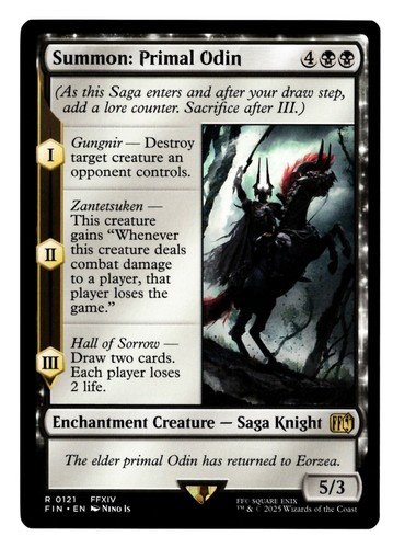 Mtg summon primal odin - summon:,