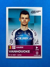 Figurine Panini Sticker GIRO 108 Giro d'Italia 2025 n.169 Harm Vanhoucke