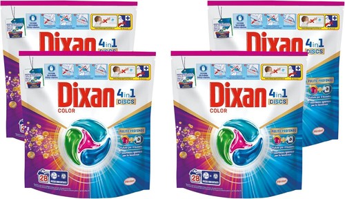 Dixan discs 4in1 color - discs,
