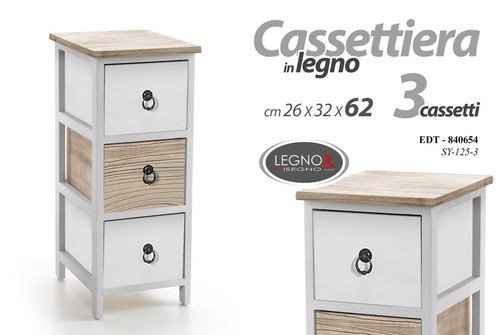 Mobiletto cassettiera - cassettiera, 3