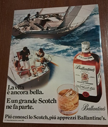 Pubblicità ballantine - pubblicità, ballantine's