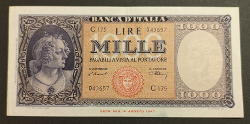 1000 lire 1948 spl sup - 1000,