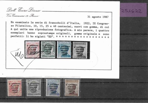 1922 italia regno - 1922, di