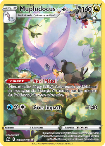 Carte pokémon muplodocus - pokémon, de