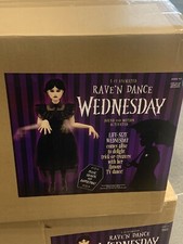 Bambola animata animatronic Wednesday Raven Dance 5 piedi famiglia Addams Lowes 2024