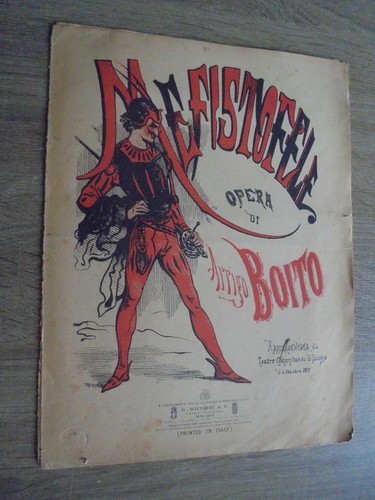Boito mefistofele atto iii - mefistofele,