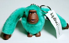 Portachiavi scimmia luce viva KIPLING nuovo con etichetta - colore speciale pavone teal