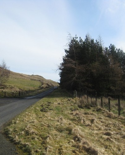 Photo 6x4 minor road - minor,