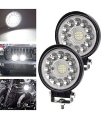 coppia fari led 99watt Tondi
