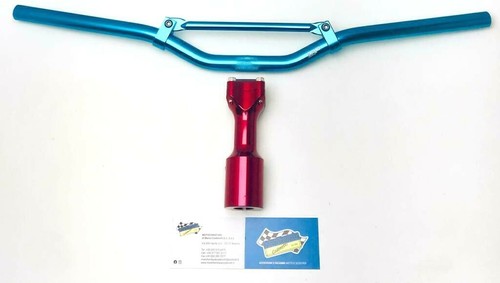 Manubrio naked azzurro con - azzurro,