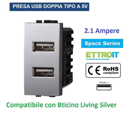 Bticino living silver - bticino,