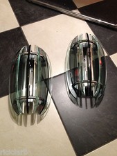 COPPIA D'APLIQUES 60s VETRO