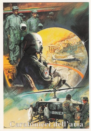 Cartolina carabinieri - cartolina,