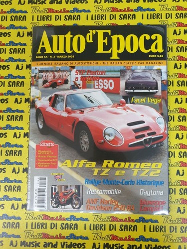 Rivista auto epoca anno - rivista,