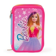 ASTUCCIO SCUOLA 3 ZIP BARBIE AUGURI PREZIOSI