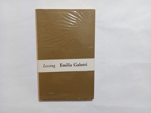 Lessing emilia galotti - lessing,