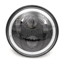GRUPPO OTTICO FARO LED OMOLOGATO 5.75 ANGEL EYE HARLEY DAVIDSON SPORTSTER 04-21