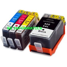 4 CARTUCCE PER HP CON CHIP