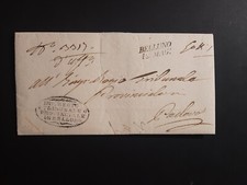 Lotto Lettera Prefilatelica Da SOTA BELLUNO A PADOVA 1842 .