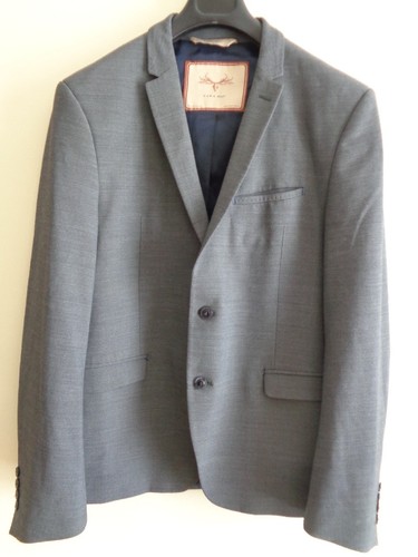 Zara blazer uomo grigio con - zara,