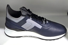 TOD'S men's blue leather