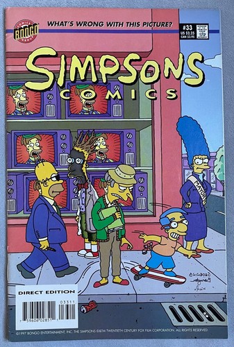 Simpsons comics bongo - comics,