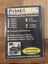 ✅ 100 Blatt Profi Fotopapier