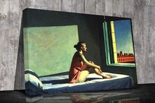 Sole del mattino di Edward Hopper arte su tela solo incorniciata o stampa