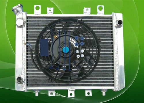 Alu radiator fan for - alu, kawasaki