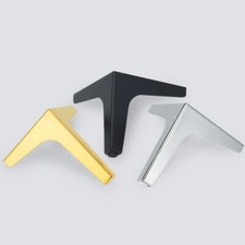 piede piedino divano mobile moderno stile contemporaneo oro nero cromo h 10 cm