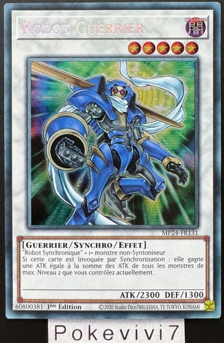 Carte robot guerrier - carte, yu-gi-oh!