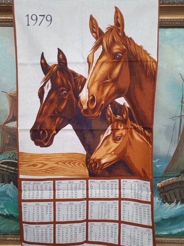Strofinaccio calendario 1979.