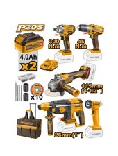 INGCO Avvitatore + Trapano +