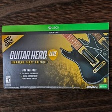 Xbox One Guitar Hero Live: Supreme Party Edition - 2 chitarre, dongle e gioco