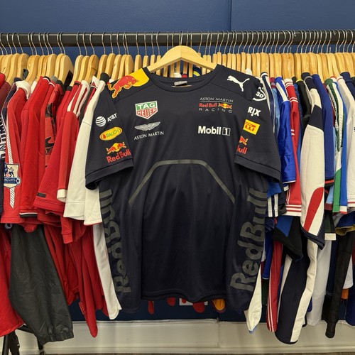 Red bull racing shirt uomo - red,