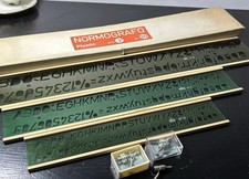 Raro righello Normografo