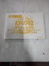 YAMAHA XT600Z TENERE 1VJ  OWNER'S MANUAL  EN FR DE