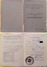 Libretto Lambretta J50 anno