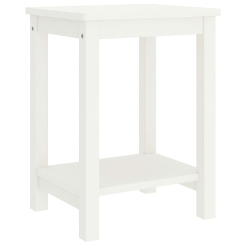 Comodino bianco 35x30x47 in - bianco,