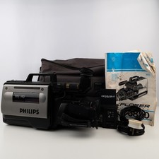 Philips Explorer VKR6850 VHS HQ Videocamera Ricambi/Riparazione Non Testata Senza Borsa Batteria