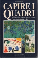 Capire i quadri - Massimo Zane (Giovanni De Vecchi Editore-Milano)