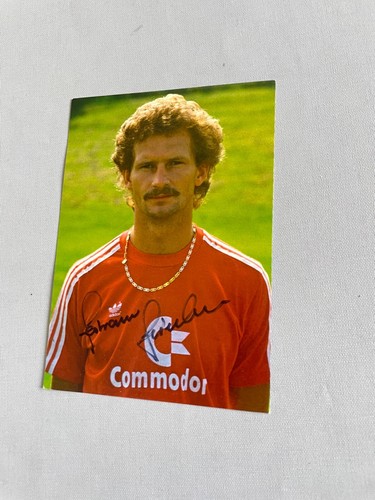 Biglietto autografo bertram - autografo,