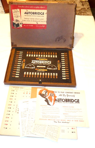 Gioco epoca 1946 autobridge - gioco,